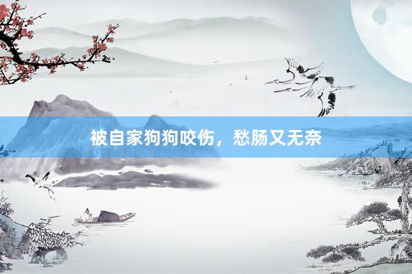被自家狗狗咬伤，愁肠又无奈